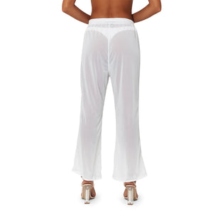Togo Mesh Trousers Blanc