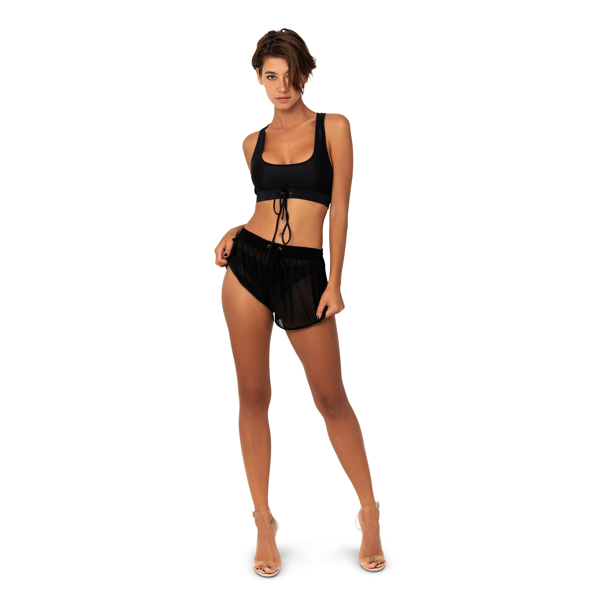 Jovi Mesh Shorts Onyx