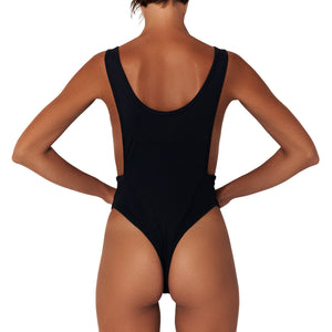 Kendall Rib Suit Onyx