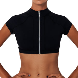 Mono Rib Top Onyx
