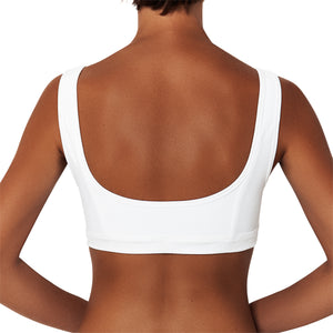 Ziggy Rib Top Blanc
